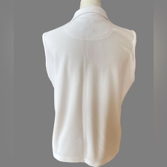 Lady fairway white quarter zip tank - Picture 2 of 7